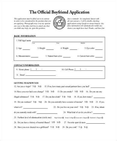 official boyfriend application